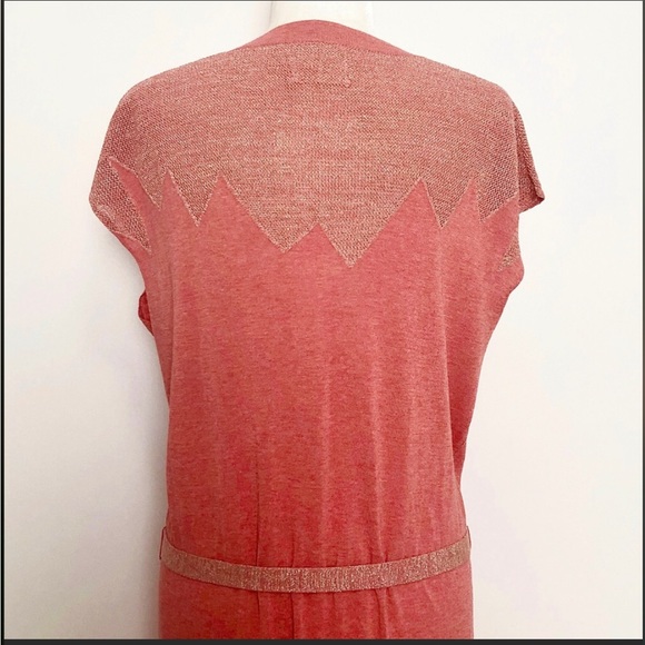 Zadig & Voltaire Rimo Knit Dress Pink Sparkle Small - Picture 10 of 12